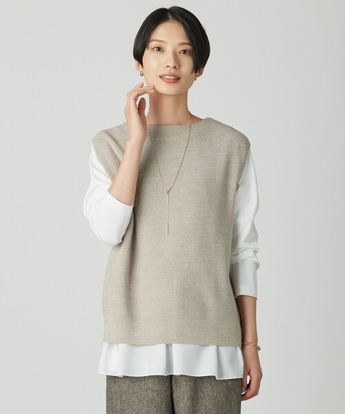 ベスト ジレ DRALON MERINO ニット レディース : ZOZOTOWN Yahoo!店