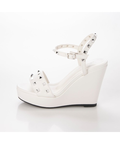 「Mafmof」 ヒールサンダル S ブラック レディース_画像9