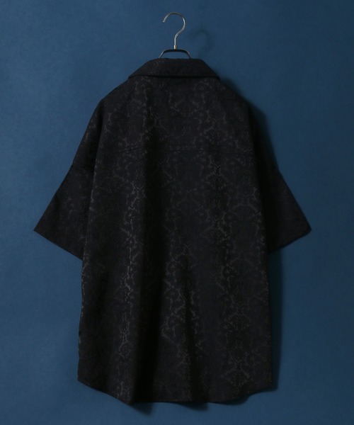 「ANPAS」 「Beno」半袖シャツ M ピンク メンズ_画像3