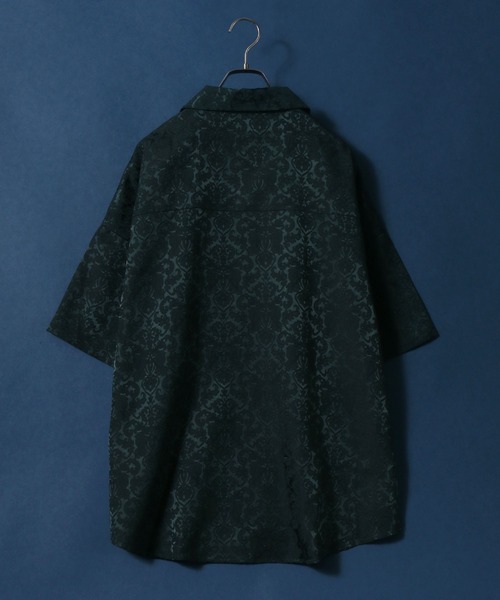 「ANPAS」 「Beno」半袖シャツ M ピンク メンズ_画像5