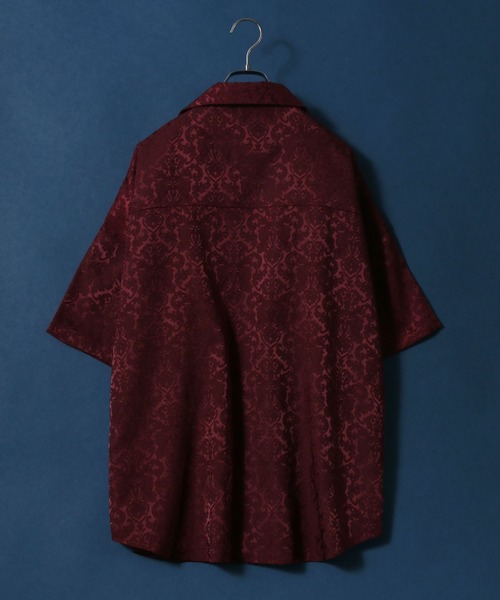 「ANPAS」 「Beno」半袖シャツ M ピンク メンズ_画像7