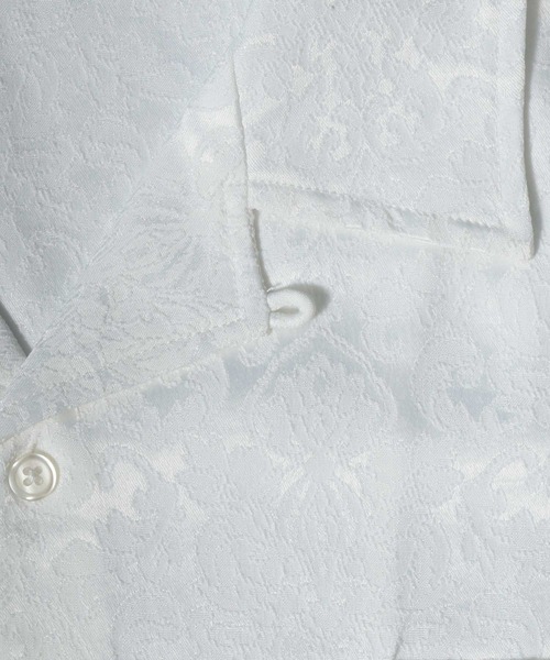 「ANPAS」 「Beno」半袖シャツ M ピンク メンズ_画像8