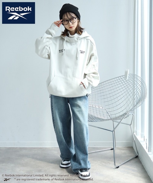 Reebok パーカー 「Reebok/リーボック」CORPUS TOKYO別注 刺繍ロゴ