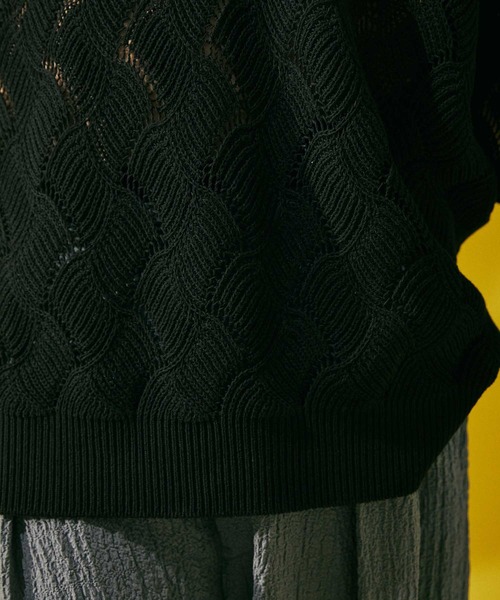 「MAISON SPECIAL」 半袖ポロシャツ 1 レッド メンズの画像
