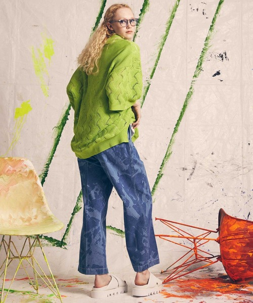 「MAISON SPECIAL」 半袖ポロシャツ 1 レッド メンズの画像