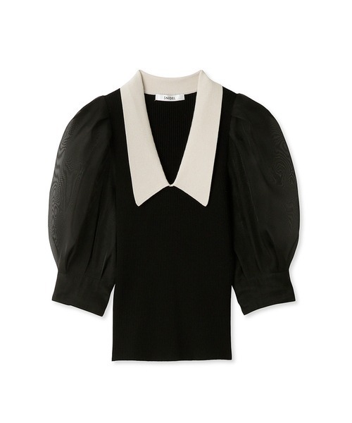 SNIDEL（スナイデル） 7分袖ニット ONE SIZE ブルー レディース