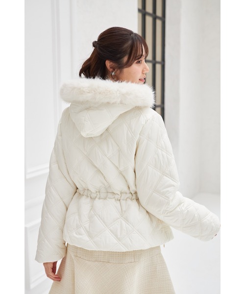 tocco closet（トッコ クローゼット） コート アウター フードファー