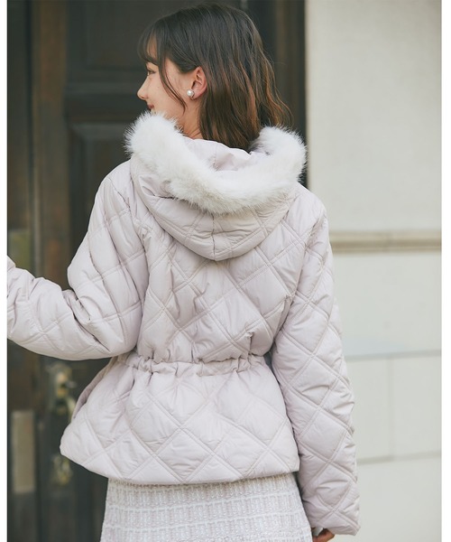 tocco closet（トッコ クローゼット） コート アウター フードファー