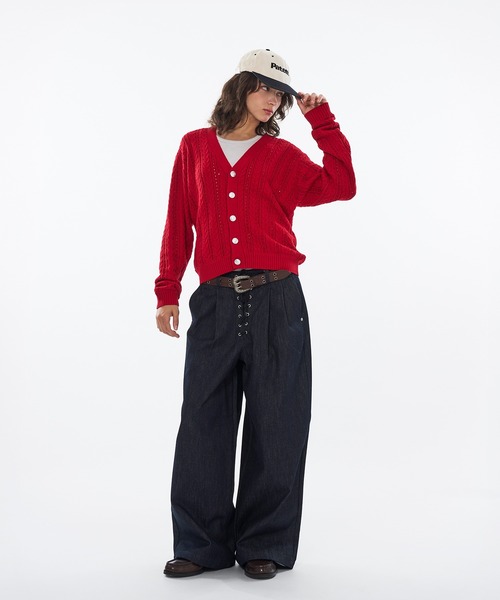 WISH FOR EVER（ウィッシュフォーエバー） カーディガン SILVER BUTTON