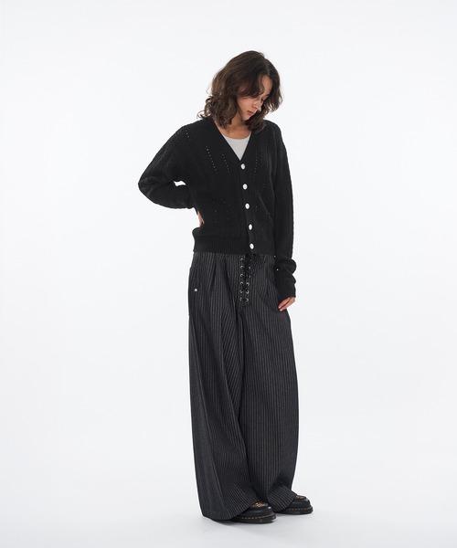 WISH FOR EVER（ウィッシュフォーエバー） カーディガン SILVER BUTTON