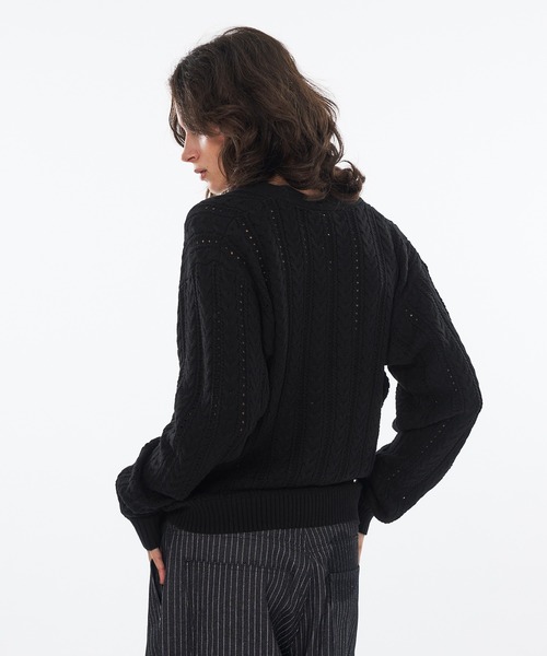 WISH FOR EVER（ウィッシュフォーエバー） カーディガン SILVER BUTTON