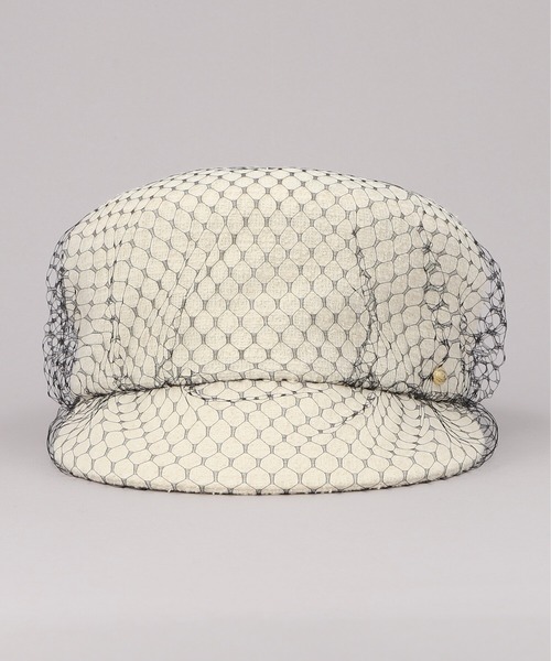 CA4LA カシラ キャスケット チュール ホワイト　LOVESONG CA4LA カシラ キャスケット チュール ホワイト LOVESONG CA4LA カシラ