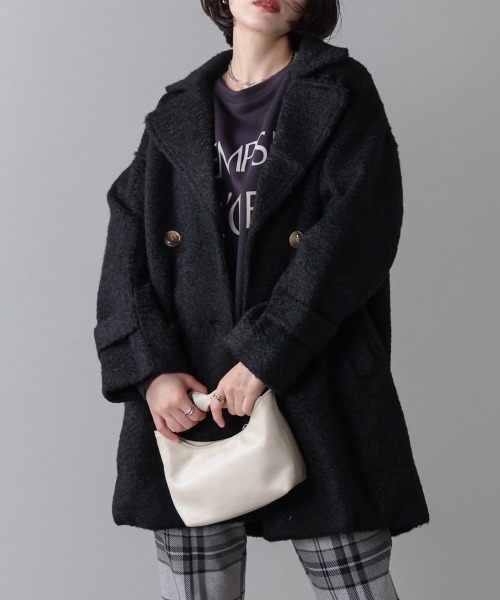 ブージュルード　コート Bou Jeloud（ブージュルード） コート アウター ブークレツィード