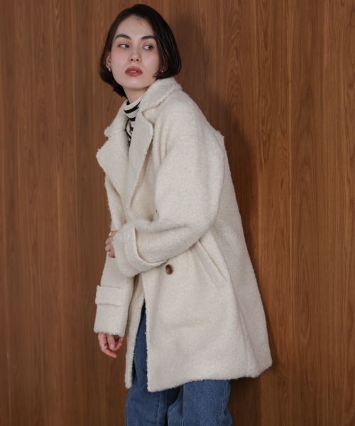 ブージュルード　コート Bou Jeloud（ブージュルード） コート アウター ブークレツィード