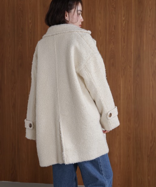 Bou Jeloud（ブージュルード） コート アウター ブークレツィード