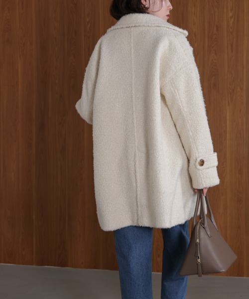 Bou Jeloud（ブージュルード） コート アウター ブークレツィード