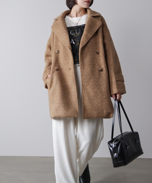 Bou Jeloud（ブージュルード） コート アウター ブークレツィード