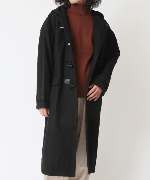 ARCADE（アーケード） ダッフルコート コート フェイクメルトン ロング