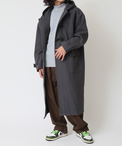 ARCADE（アーケード） ダッフルコート コート フェイクメルトン ロング