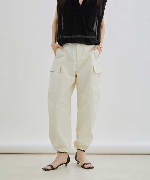 salon アダムエロペ　カーゴパンツ SALON adam et rope'（サロン アダム エ ロペ） カーゴパンツ S オフ