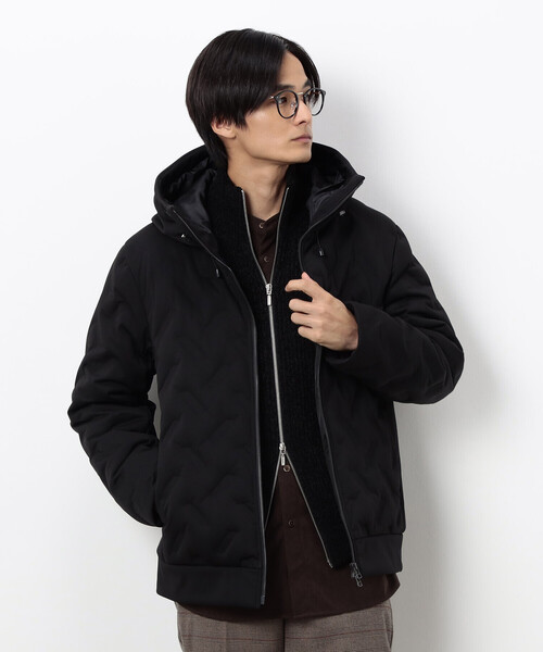 COMME CA ISM（コムサイズム） ダウンジャケット ダウン シームレス