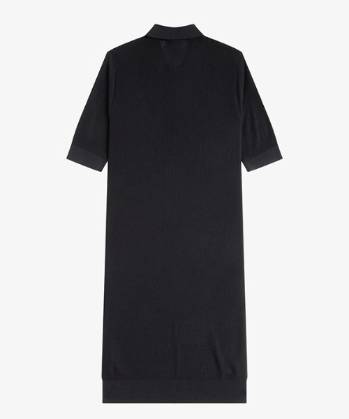 FRED PERRY（フレッドペリー） ワンピース Ribbed Knitted Polo Shirt