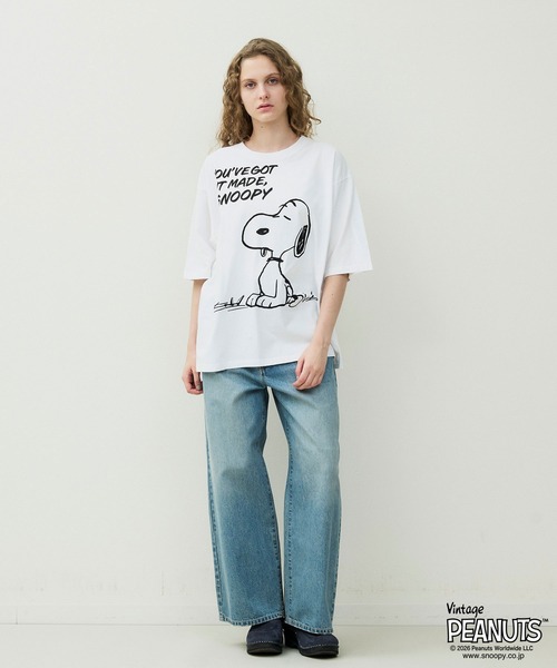 SNOOPY（スヌーピー） tシャツ PEANUTS SNOOPY Tシャツ メンズ