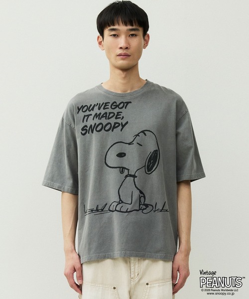 SNOOPY（スヌーピー） tシャツ PEANUTS SNOOPY Tシャツ メンズ