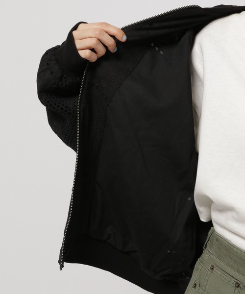 niko and…（ニコアンド） ブルゾン FREE ブラック レディース