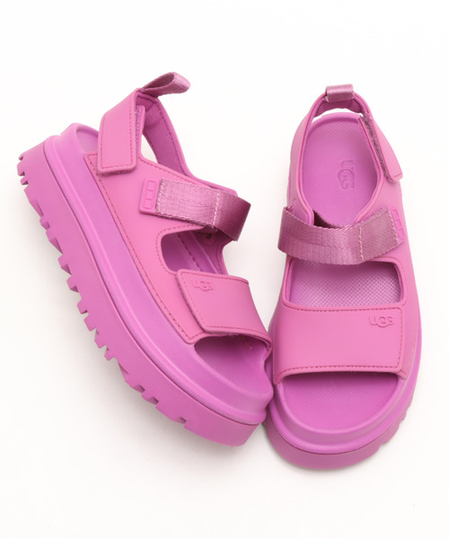 「UGG」 フラットサンダル 23cm グレー レディース_画像4