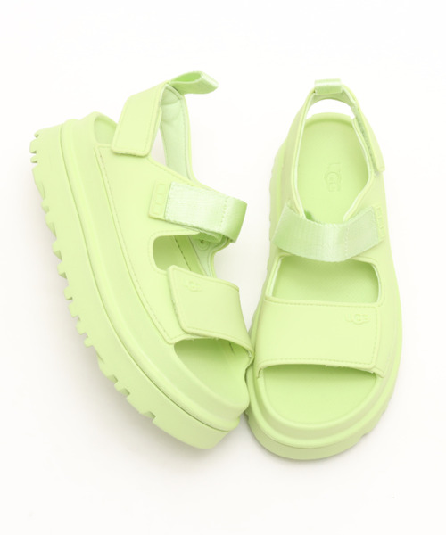 「UGG」 フラットサンダル 23cm グレー レディース_画像6