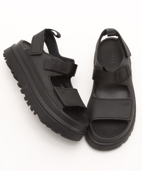 「UGG」 フラットサンダル 23cm グレー レディース_画像7