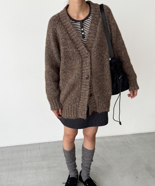 CANAL JEAN（キャナルジーン） カーディガン El mar ウールミックス