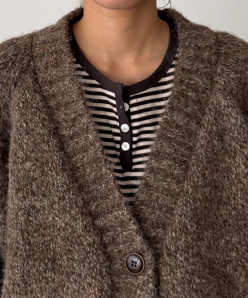 CANAL JEAN（キャナルジーン） カーディガン El mar ウールミックス