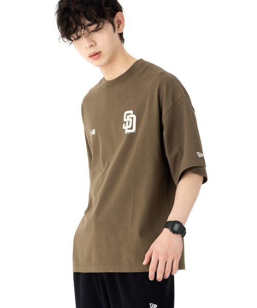 「NEW ERA」 半袖Tシャツ X-LARGE ホワイト メンズ_画像8