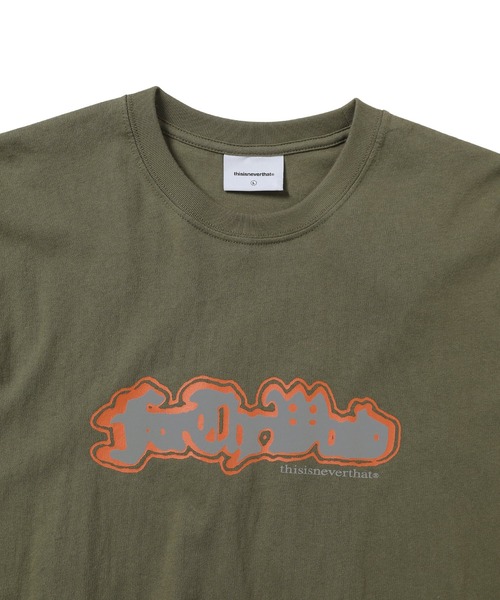 「thisisneverthat」 半袖Tシャツ M ベージュ メンズ_画像2
