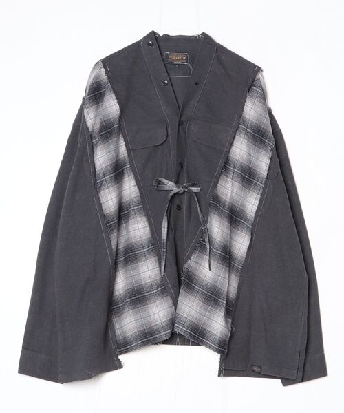 DISCOVERED  シャツ  お値下げ中 DISCOVERED（ディスカバード） シャツ DISCOVERED PENDLETON LOOPING
