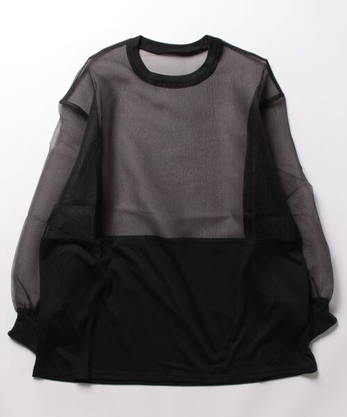 「LATINA」 長袖カットソー FREE ブラック レディース_画像2