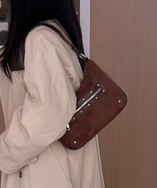 LACーVERT ハンドバッグ ヴィンテージ風スタッズバッグ : ZOZOTOWN