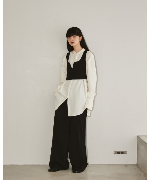 「TODAYFUL」 長袖ブラウス FREE チャコールグレー レディース_画像2