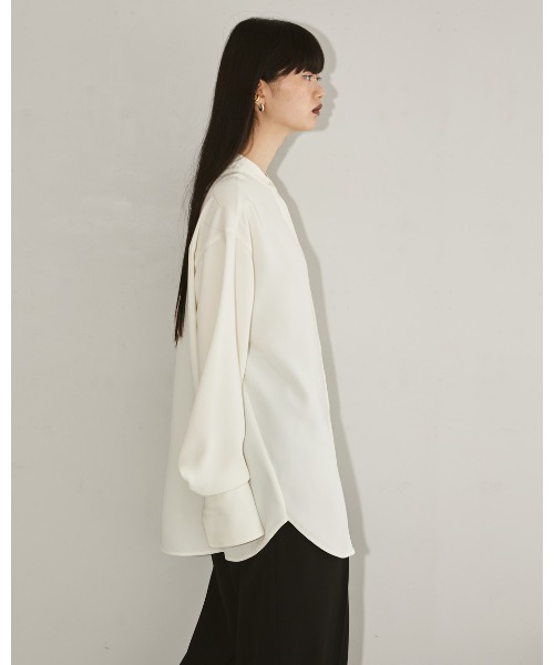 「TODAYFUL」 長袖ブラウス FREE チャコールグレー レディース_画像4