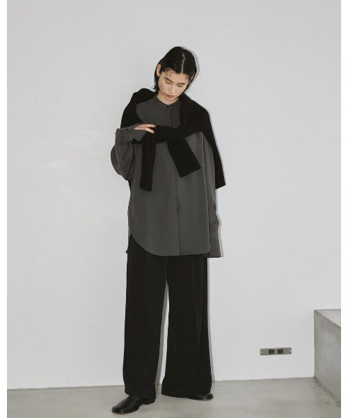 「TODAYFUL」 長袖ブラウス FREE チャコールグレー レディース_画像8