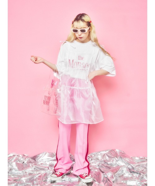 「WC」 サロペットスカート FREE ブラック レディース_画像6