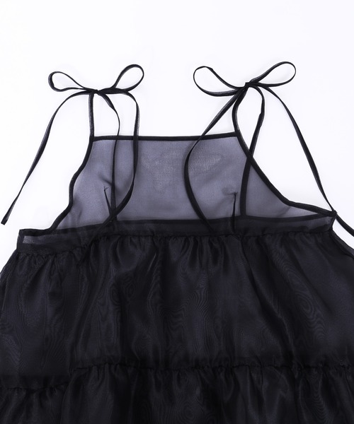 「WC」 サロペットスカート FREE ブラック レディース_画像7