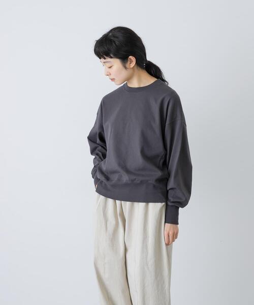 新品タグ付　かぐれ　2026ss オープンエンドクルーネックプルオーバー かぐれ tシャツ オープンエンドクルーネックプルオーバー レディース