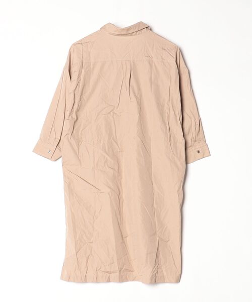 「crolla」 シャツワンピース 36 ベージュ レディース_画像2