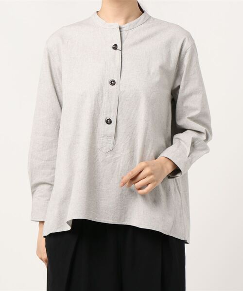 MHL.」 長袖ブラウス 3 グレー レディース MHL.（エムエイチエル）の 