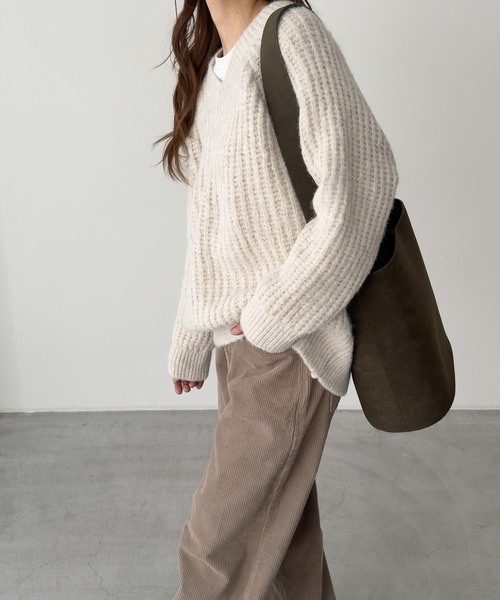 CANAL JEAN（キャナルジーン） ニット セーター El mar 畔ミックスV