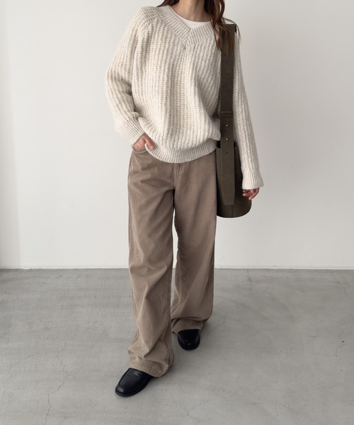 CANAL JEAN（キャナルジーン） ニット セーター El mar 畔ミックスV