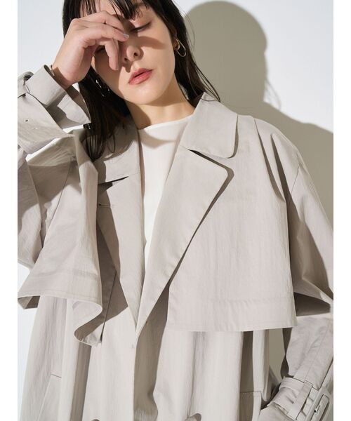 ELENDEEK（エレンディーク） トレンチコート コート 2WAYトレンチ